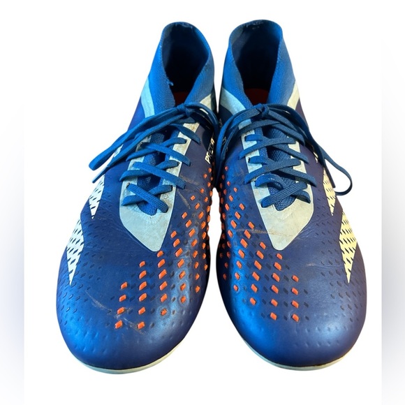 Adidas Predator Accuracy.2 FG Blue White Soccer Cleats GZ0027 - Size 11.5 main image 9
